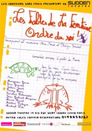Affiche de Les Fables de La Fontaine - Ordre du Roi