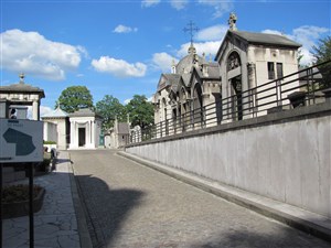 Affiche de Visite guidée : Célébrités et tombeaux notables du cimetière de Passy | par Philippe Landru