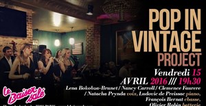 Affiche de Pop in vintage project