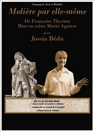 Affiche de Molière par elle-même