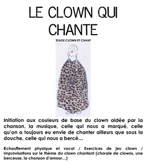 Affiche de Le clown qui chante
