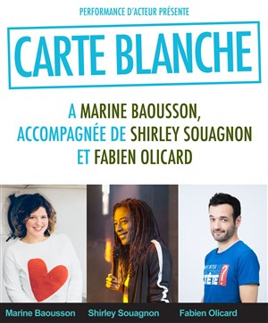 Affiche de Carte blanche à Marine Baousson