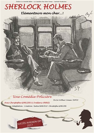 Affiche de Sherlock Holmes , Elementaire mon Cher ...!