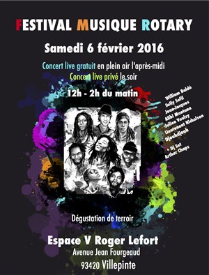 Affiche de Festival musique Rotary