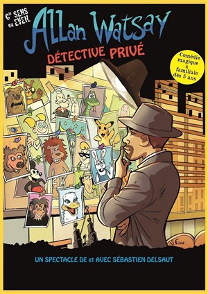 Affiche de Allan Watsay détective privé