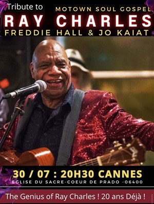 Affiche de Freddie Hall Soul & Gospel : Tribute to Ray Charles