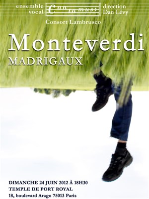 Affiche de Madrigaux de Monteverdi