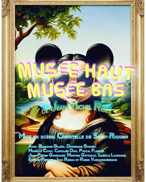 Affiche de Musée haut musée bas