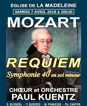 Affiche de Mozart Requiem - 4 Sonates d'Eglise