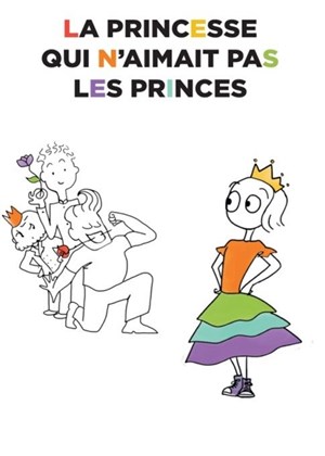 Affiche de La princesse qui n'aimait pas les princes