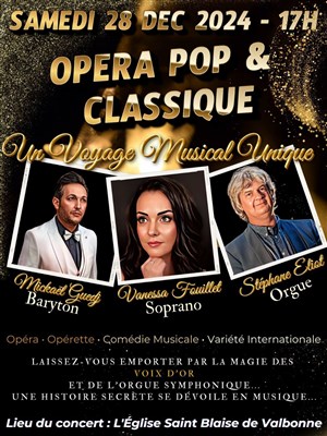 Affiche de Opéra Pop et Classique : Les Grands Airs de Toujours