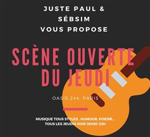 Affiche de Scène (très) Ouverte / Very Open Mic
