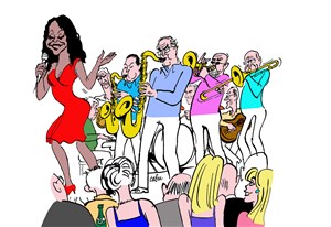 Affiche de Sylvia Howard Quintet & Duke for ever