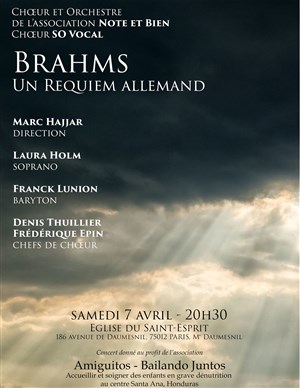 Affiche de Concert Note et Bien