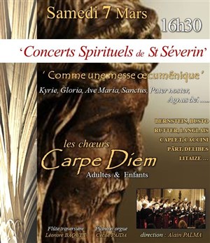 Affiche de Les choeurs Carpe Diem : Adultes & Enfants