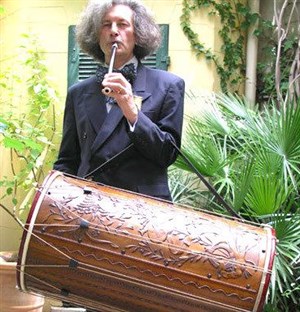 Affiche de Galoubet, tambourin et orgue