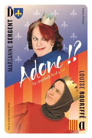 Affiche de Louise Bouriffé et Marianne Sergent dans A donc !?