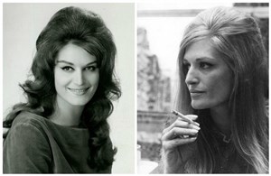 Affiche de Dalida sur le divan