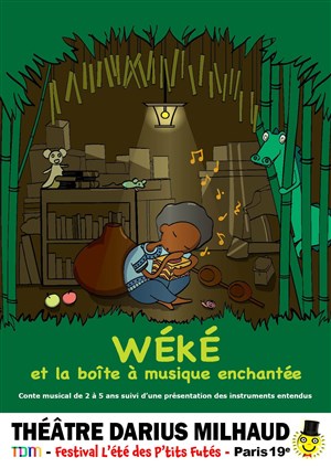 Affiche de Wéké et la boîte à musique enchantée
