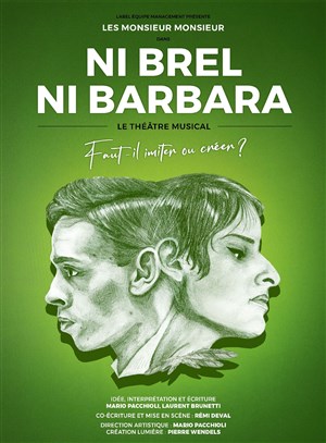 Affiche de Ni Brel Ni Barbara