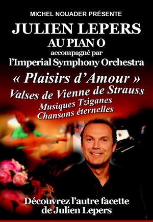 Affiche de Julien Lepers au piano & L'impérial Symphony Orchestra