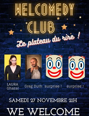 Affiche de Welcomedy club, le plateau du rire