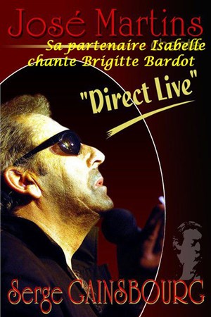 Affiche de Serge Gainsbourg - Direct Live