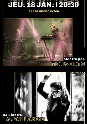 Affiche de Mouse DTC + La Jaillance