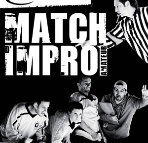 Affiche de Match d'Impro | Trompe l'Oeil vs Mouscrobes