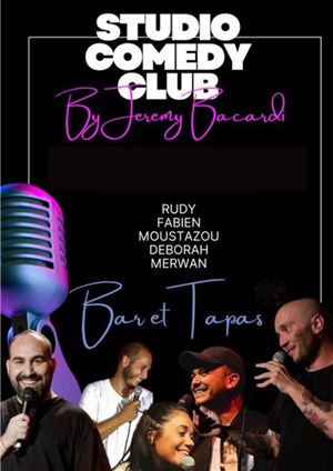 Affiche de Studio Comedy Club by Jeremy Bacardi