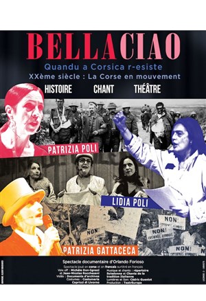 Affiche de Soirée Corse Insula et Bella Ciao | Festival Corse en scène 2021
