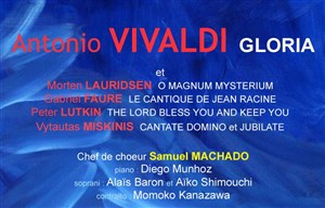 Affiche de Concert du Choeur Interuniversitaire de Paris (CIP)