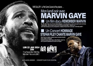 Affiche de Mon lundi soir du 22 Janvier 2024 avec Marvin Gaye