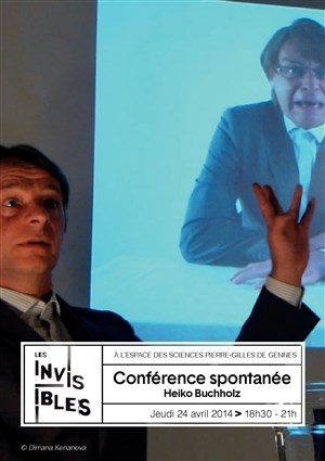 Affiche de Conférence spontanée de Heiko Buchholz