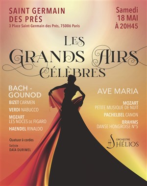 Affiche de Les grands Airs et Ballets d'Opera