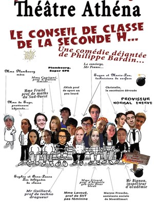Affiche de Le conseil de classe de la seconde H