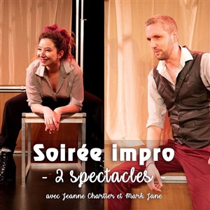 Affiche de Soirée impro - Mark Jane