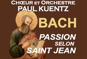 Affiche de Bach / Passion selon Saint Jean