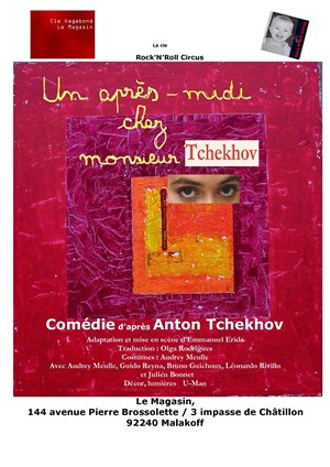 Affiche de Un après-midi chez monsieur Tchekhov