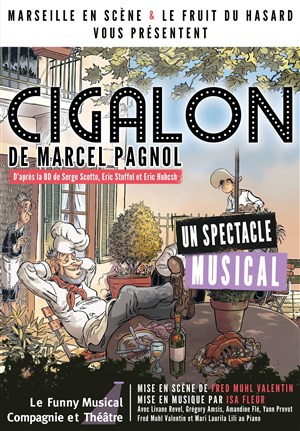 Affiche de Cigalon de Marcel Pagnol