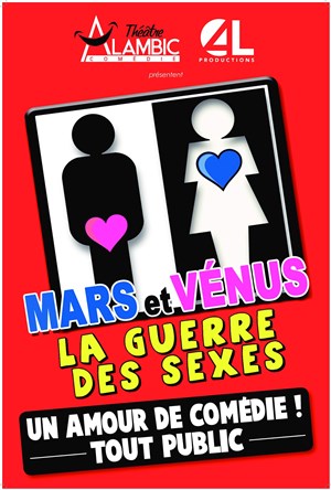 Affiche de Mars et Vénus la guerre des sexes
