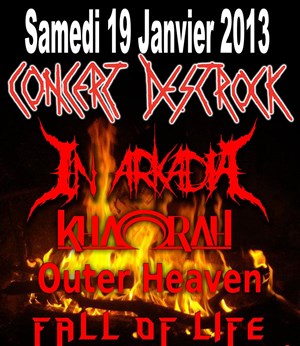 Affiche de In Arkadia - Khaorah - Outer Heaven - Fall of life