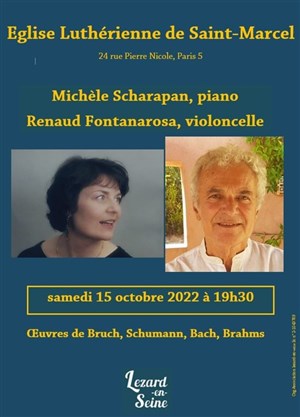 Affiche de Michèle Scharapan et Renaud Fontanarosa