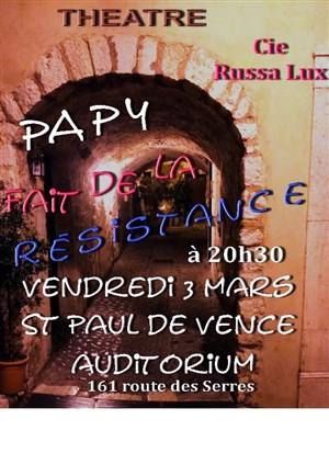 Affiche de Papy fait de la résistance