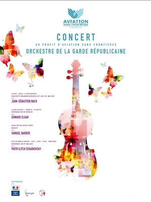 Affiche de Concert de la Garde Républicaine