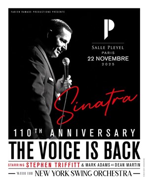 Affiche de The voice is back : Frank Sinatra 110th Anniversary