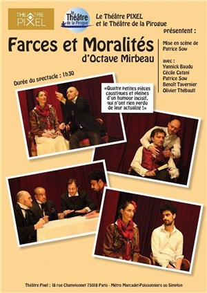 Affiche de Farces et Moralités