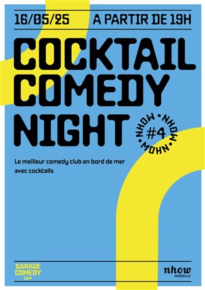 Affiche de Cocktail Comedy Night