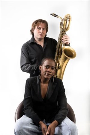 Affiche de Véronique Hermann Sambin & Xavier Richardeau Quintet
