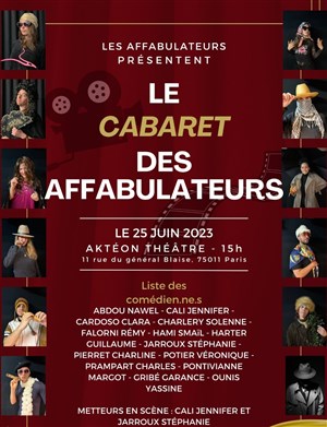 Affiche de Le cabaret des Affabulateurs
